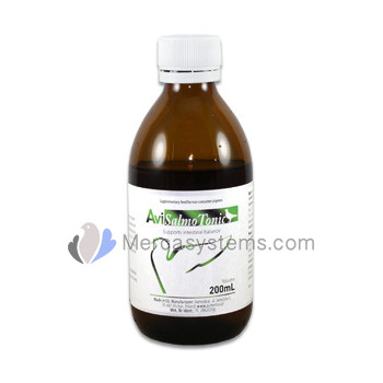 AviMedica AviSalmo Tonic 200 ml, (salmonelosis, e-coli e infecciones intestinales)