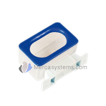 Comedero - Bebedero individual con tapa y sistema de fijación