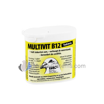 Multivit B12 complejo multivitamínico con extra de B12