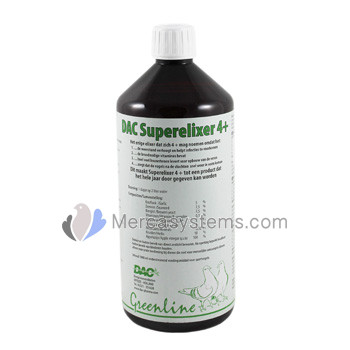 Superelixir 1 litro de DAC para palomas y pájaros