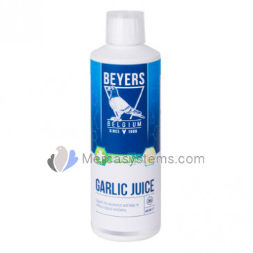 Beyers Garlic Juice 400ml (zumo de ajo) para palomas y pájaros