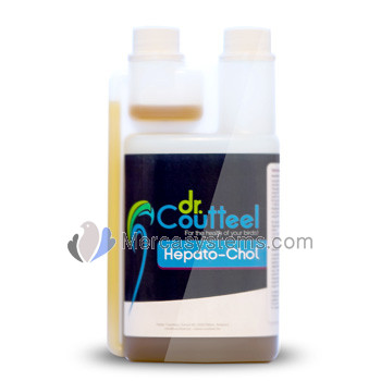 Dr Coutteel Hepato-Chol 500 ml, (tónico para regular el metabolismo y la muda)