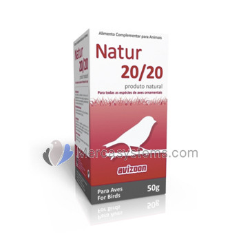 Productos para pájaros: Avizoon Natur 20/20 50r (Preventivo contra salmonella y E-coli). Para pájaros