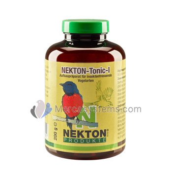 Nekton Tonic I 200gr, (suplemento completo y equilibrado para pájaros inectívoros)