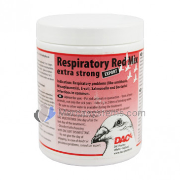 Dac Respiratory Red Mix 100 gr (Extra Fuerte) Infecciones respiratorias, salmonelosis e infecciones.