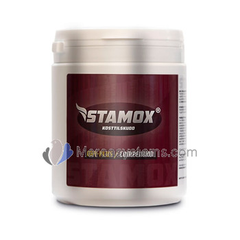 NUEVO Stamox-Vet 200 gr, (aumenta la velocidad y resistencia en vuelo hasta en un 15%). palomas de competición