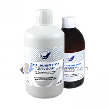 Total Disinfection Solution 500ml, (excelente preventivo contra bacterias, hongos y virus)