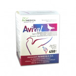 AviMedica AviCal 450 gr, (mezcla de minerales para una mejor formación del huevo y huesos)