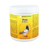 Bony BMT 500 gr, (levadura de cerveza enriquecida con lacto proteínas y vitaminas). Para palomas y pájaros