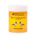 Productos para palomas: Bony Creatine Poeder 150 gr, (mejora el rendimiento y fortalece los músculos)
