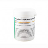 Productos para palomas: Powder 25 (Amoxyclav-Mix) 100 gr, (infecciones causadas por estreptococos y estafilococos)